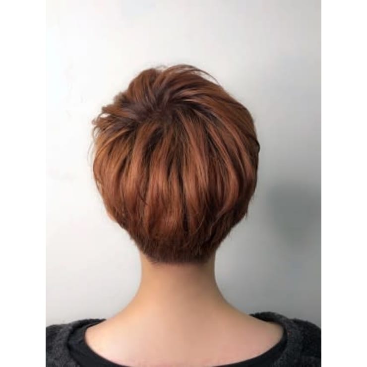 Flor 戸塚 ピンキーアッシュ メンズライクショート Flor フロール のヘアスタイル 美容院 美容室を予約するなら楽天ビューティ