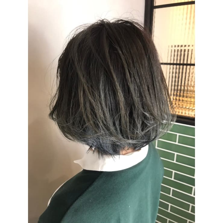 ☆【ボブ西 】☆ ピンクベージュ × きりっぱなしbob . . . . . #GARDEN#lora