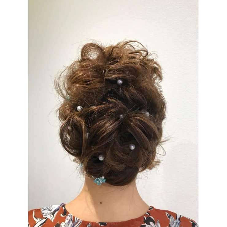 ゆるふわヘアアレンジ Sunrhodes草薙 サンロードクサナギ のヘアスタイル 美容院 美容室を予約するなら楽天ビューティ