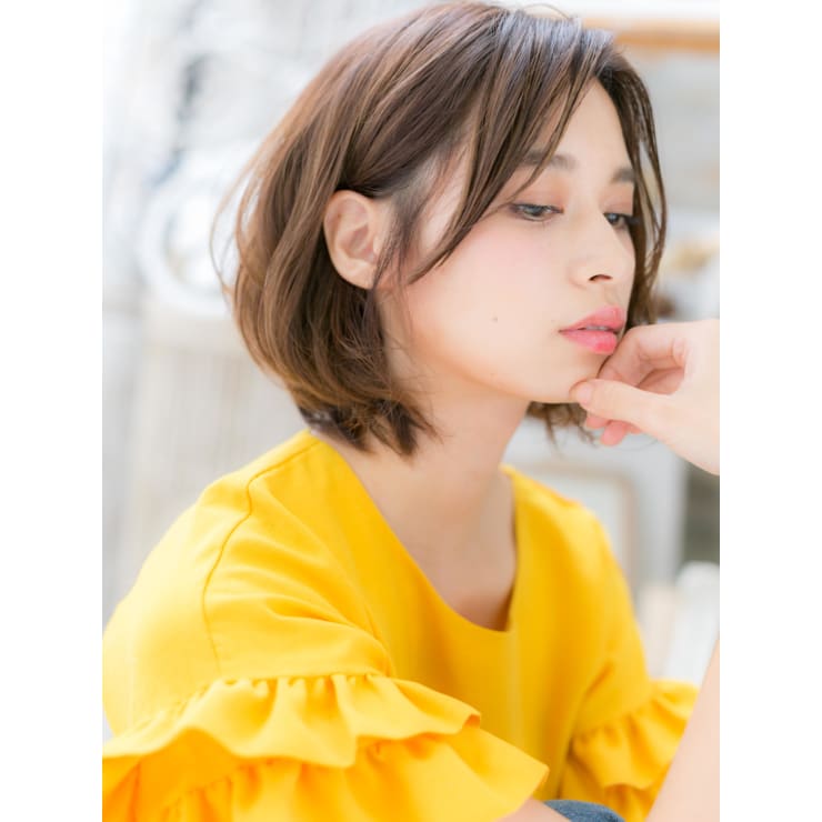 くせ毛風カール 抜け感大人ボブ ふんわりボブ Mod S Hair 越谷 モッズヘア 越谷西口店 モッズヘア コシガヤニシグチテン のヘアスタイル 美容院 美容室を予約するなら楽天ビューティ