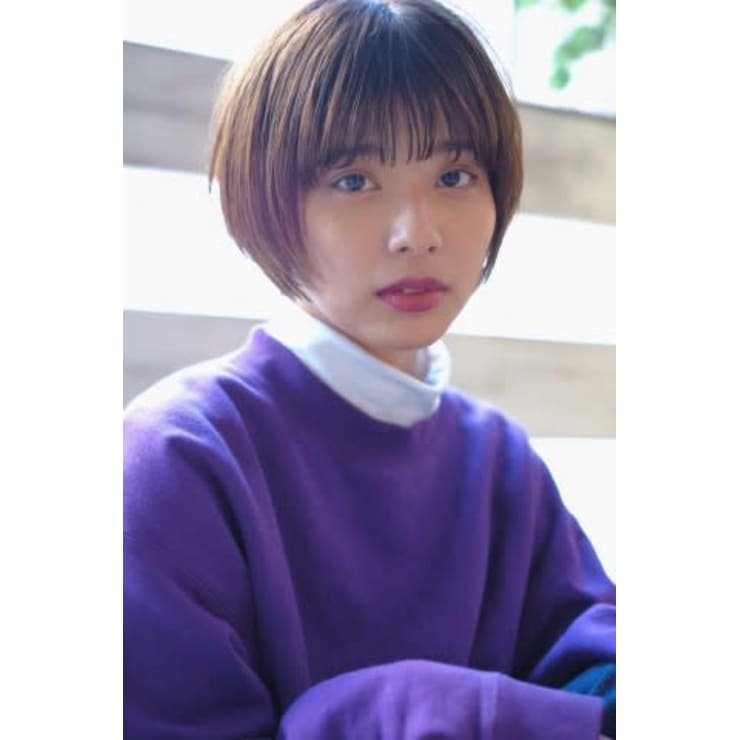 ショートヘア シースルーバング Hair Make Seek 八王子店 ヘアアンドメイクシークハチオウジテン のヘアスタイル 美容院 美容室を予約するなら楽天ビューティ