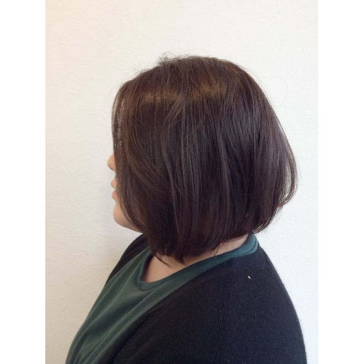 前下がりボブ 見附 長岡 アクイール アクイール のヘアスタイル 美容院 美容室を予約するなら楽天ビューティ