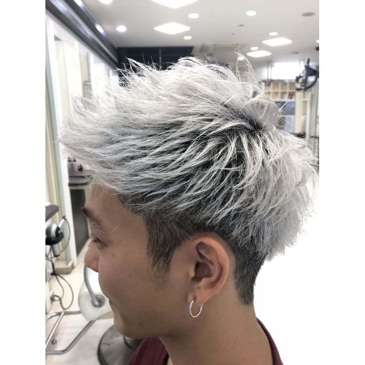 ホワイトアッシュ Printemps For Hair プランタンフォーヘアー のヘアスタイル 美容院 美容室を予約するなら楽天ビューティ