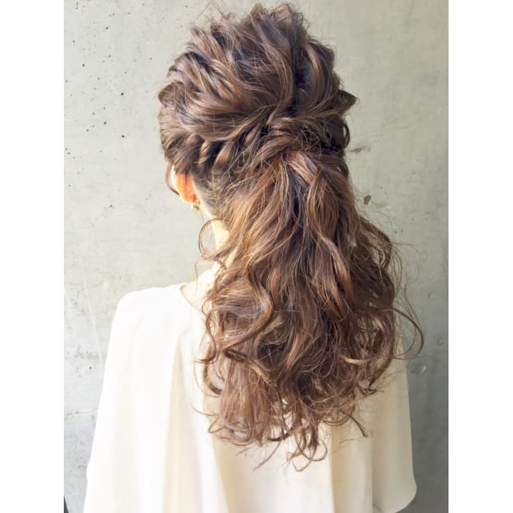 パーティーヘアセット カジュアルヘアアレンジ3500円 溝の口駅駅近サロン Schritt溝の口 シュリットミゾノクチ のこだわり特集 美容院 美容室を予約するなら楽天ビューティ