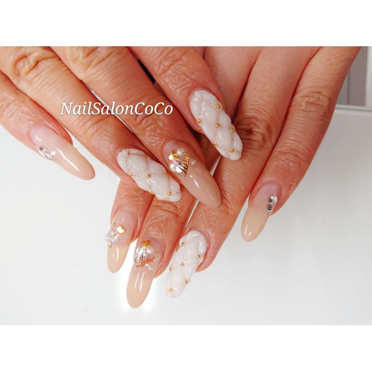 キルティングネイル Nail Salon Coco ココ のネイルデザイン ネイル まつげサロンを予約するなら楽天ビューティ