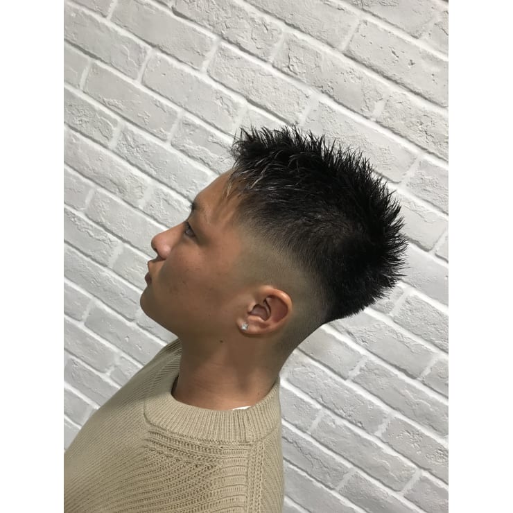 外人風フェードショート L Dorado エルドラード エルドラード のヘアスタイル 美容院 美容室を予約するなら楽天ビューティ