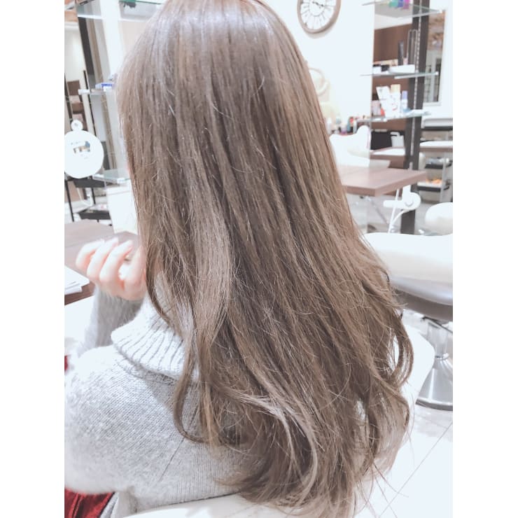 ブラウングレージュ 美容室 Feel Luce ビヨウシツ フィールルーチェ のヘアスタイル 美容院 美容室を予約するなら楽天ビューティ