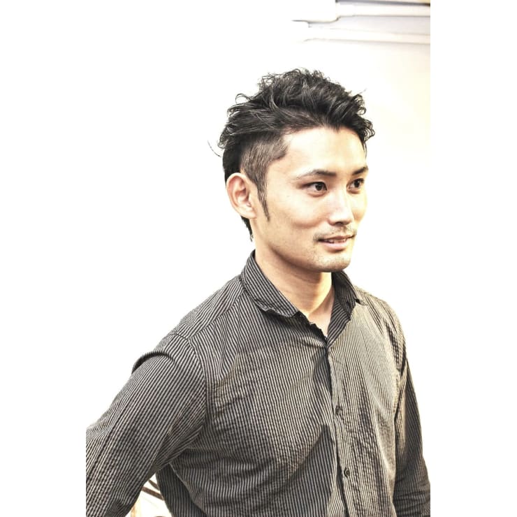 ソフトツーブロックジェントルマンstyle A Gland 梅田本店 アグラン のヘアスタイル 美容院 美容室を予約するなら楽天ビューティ