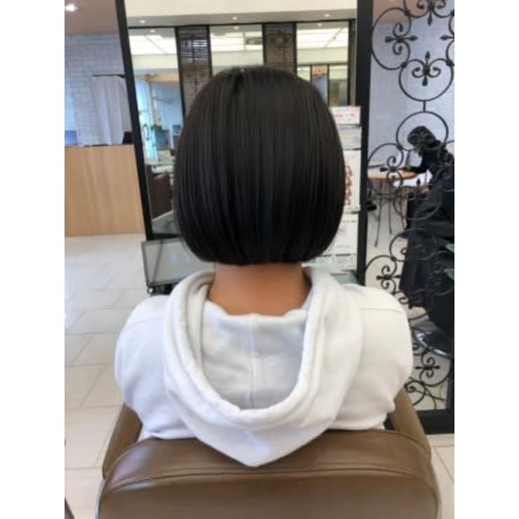 すっきり丸ボブ Quatro クアトロ 青葉台店 クアトロ のヘアスタイル 美容院 美容室を予約するなら楽天ビューティ