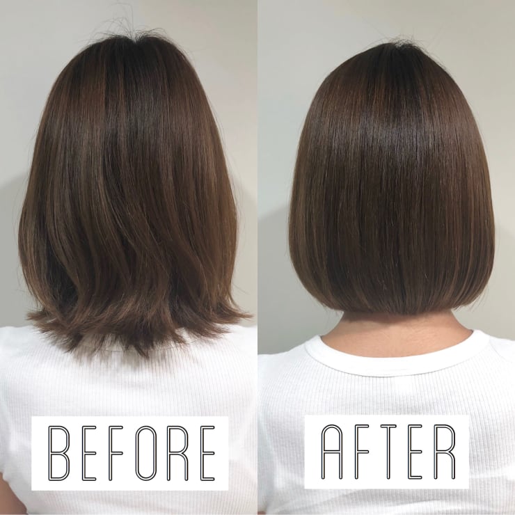 超低ダメージストレートパーマ Hair Salon Haku ヘアーサロンハク のヘアスタイル 美容院 美容室を予約するなら楽天ビューティ