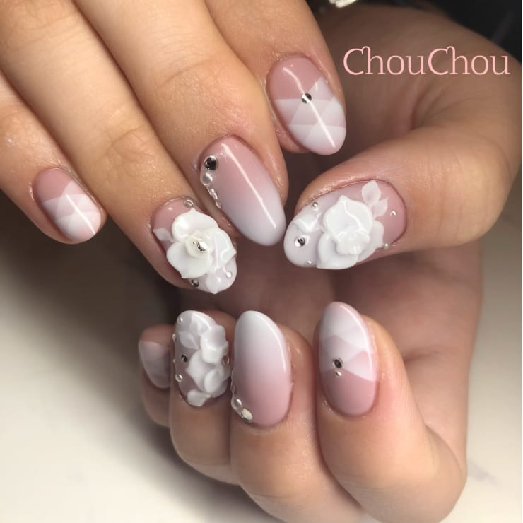 Wedding Nail Nail Salon Chou Chou ネイルサロンシュシュ のネイルデザイン ネイル まつげサロン を予約するなら楽天ビューティ
