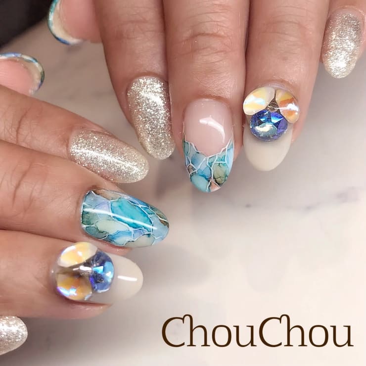 インクアートネイル Nail Salon Chou Chou ネイルサロンシュシュ のネイルデザイン ネイル まつげサロンを予約するなら楽天ビューティ