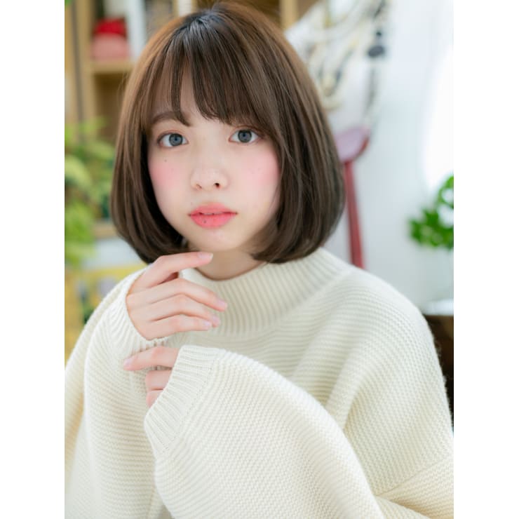 好感度大 前下がり黒髪ナチュラルボブ ふんわりボブ Cover Hair Spa Bliss 浦和西口店 カバーヘア アンド スパブリス ウラワニシグチテン のヘアスタイル 美容院 美容室を予約するなら楽天ビューティ