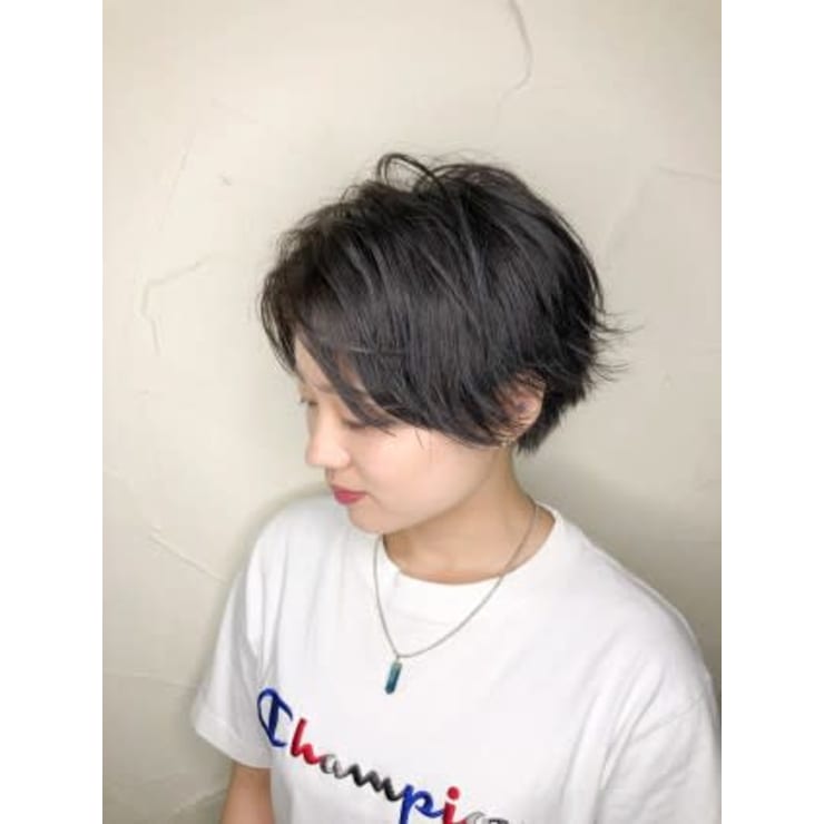 151e 戸塚 ハンサムショート ダークアッシュグレー 151e イチゴーイチ のヘアスタイル 美容院 美容室を予約するなら楽天ビューティ