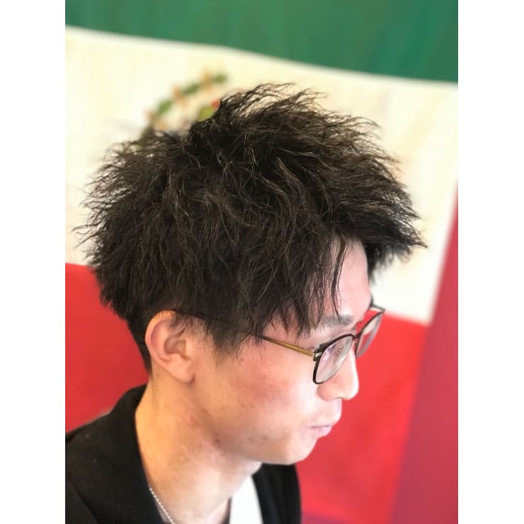 ジリジリジリジリ 俺がジリジリ 須磨 板宿 メンズ専門美容院 インフィニィト インフィニィト のヘアスタイル 美容院 美容室 を予約するなら楽天ビューティ