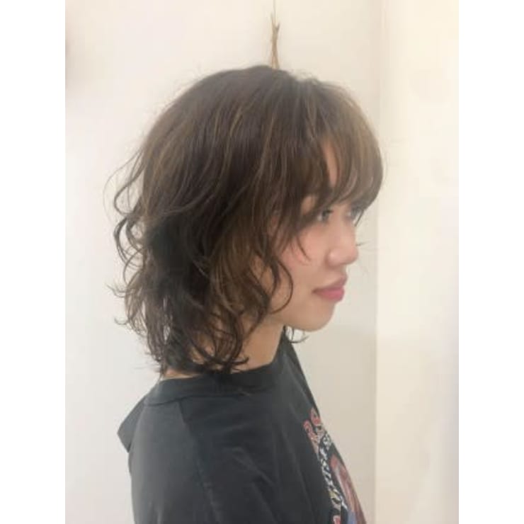 ミディアムウルフ パーマ Face 石川町 フェイスイシカワチョウ のヘアスタイル 美容院 美容室を予約するなら楽天ビューティ ミディアムウルフ パーマ Face 石川町 フェイスイシカワチョウ のヘアスタイル 美容院 美容室を予約するなら楽天ビューティ