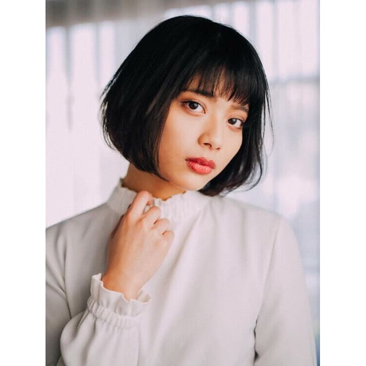 内巻きショートボブスタイル Kamiasobi 淵野辺店 カミアソビ のヘアスタイル 美容院 美容室を予約するなら楽天ビューティ