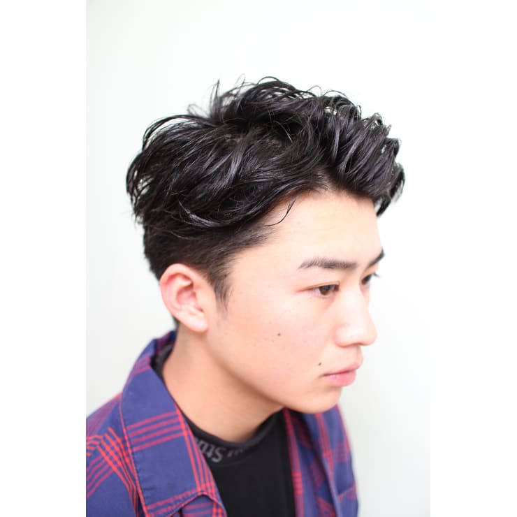 ツーブロックウェーブショート Beautrium 銀座265 ビュートリアム のヘアスタイル 美容院 美容室を予約するなら楽天ビューティ