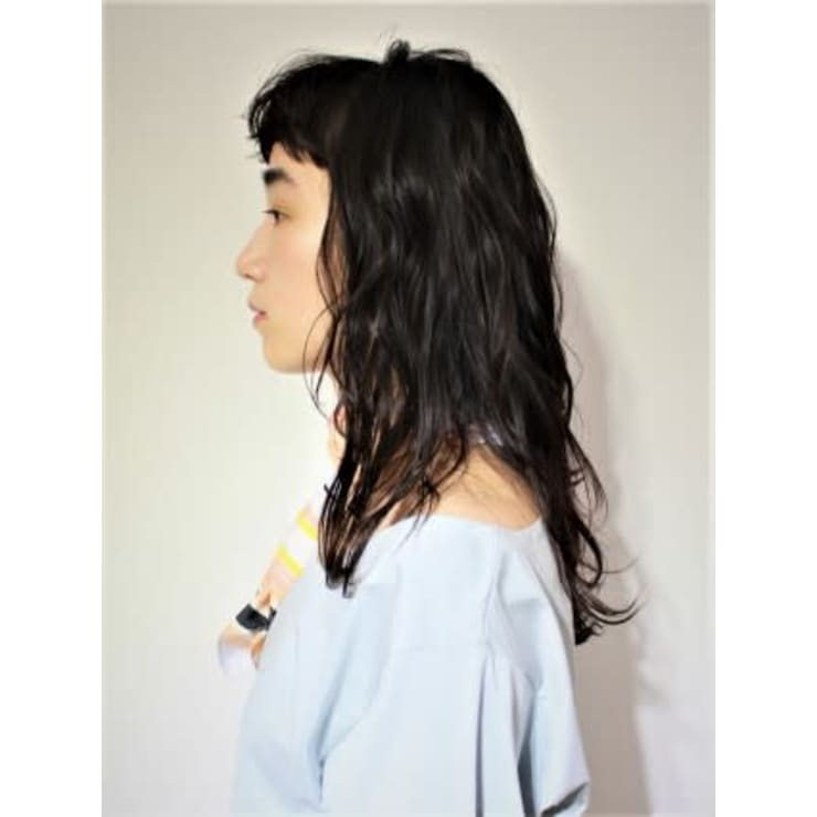 ショートバングのふんわりロング Earth Coiffure Beaute 太田店 アース コアフュールボーテ オオタテン のヘアスタイル 美容院 美容室を予約するなら楽天ビューティ