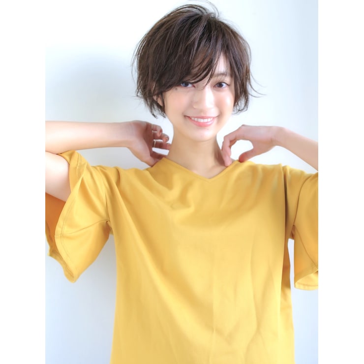 黄金比大人ショート La Bless なんばスカイオ 髪質改善 ヘッドスパ 美髪 南海難波駅直結 ラブレス のヘアスタイル 美容院 美容室を予約するなら楽天ビューティ