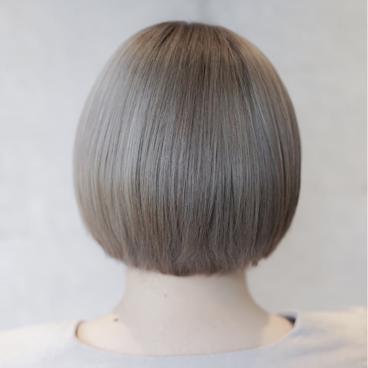 ショートボブ ミルクティーベージュ Davin ダヴィン のヘアスタイル 美容院 美容室を予約するなら楽天ビューティ