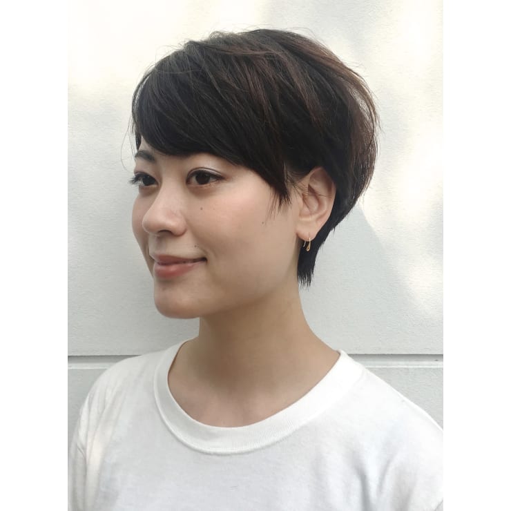 森星風ショートヘアー Beautrium 福岡 ビュートリアム のヘアスタイル 美容院 美容室を予約するなら楽天ビューティ