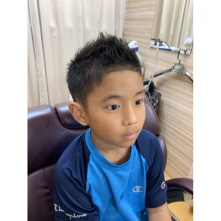 ソフトモヒカン 理容室半個室２席完備ヘアーステーション Le Shoji ヘアーステーションルショージ のヘアスタイル 美容院 美容室を予約するなら楽天ビューティ