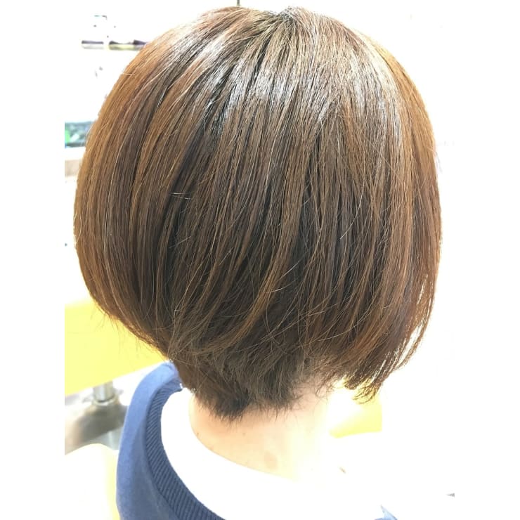 前下がりショートボブ Passion 南中山店 パッションミナミナカヤマテン のヘアスタイル 美容院 美容室を予約するなら楽天ビューティ