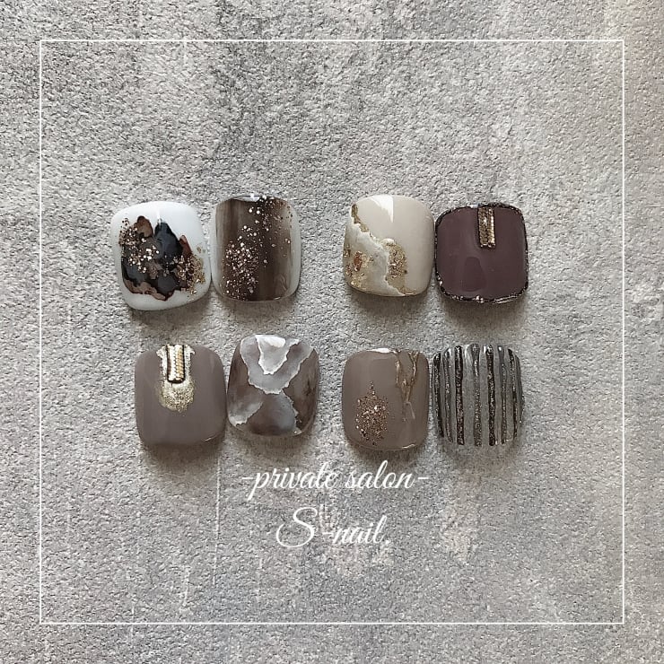 Foot Nailでお洒落に過ごしませんか Design Art 6500 深爪矯正ネイルケア プライベートサロン S Nail 天王寺 フカヅメキョウセイネイルケア プライベートサロン エスネイル テンノウジ のこだわり特集 ネイル まつげサロンを予約するなら楽天ビューティ