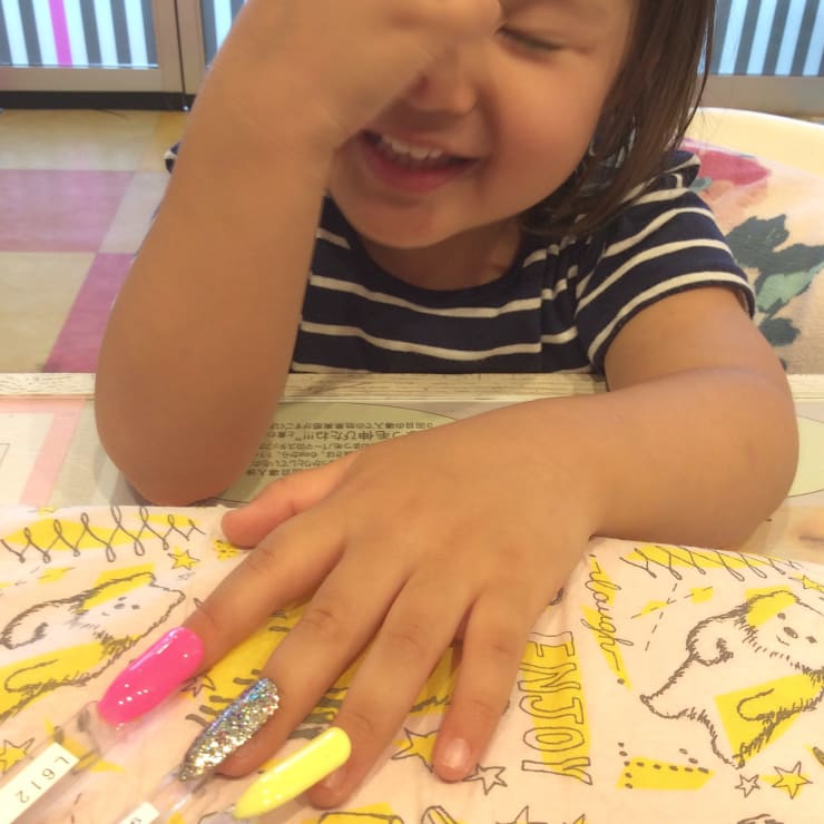 キッズネイル ネイルサロンque ネイルサロンクエ のネイルデザイン ネイル まつげサロンを予約するなら楽天ビューティ