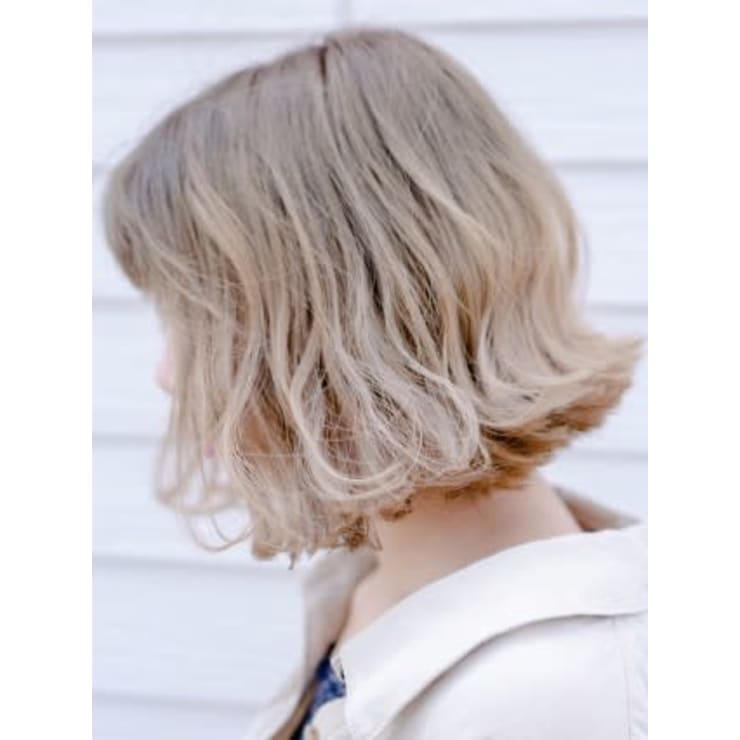 ホワイトミルクティーなボブ B S Amor 大府店 ビーズアモール のヘアスタイル 美容院 美容室を予約するなら楽天ビューティ