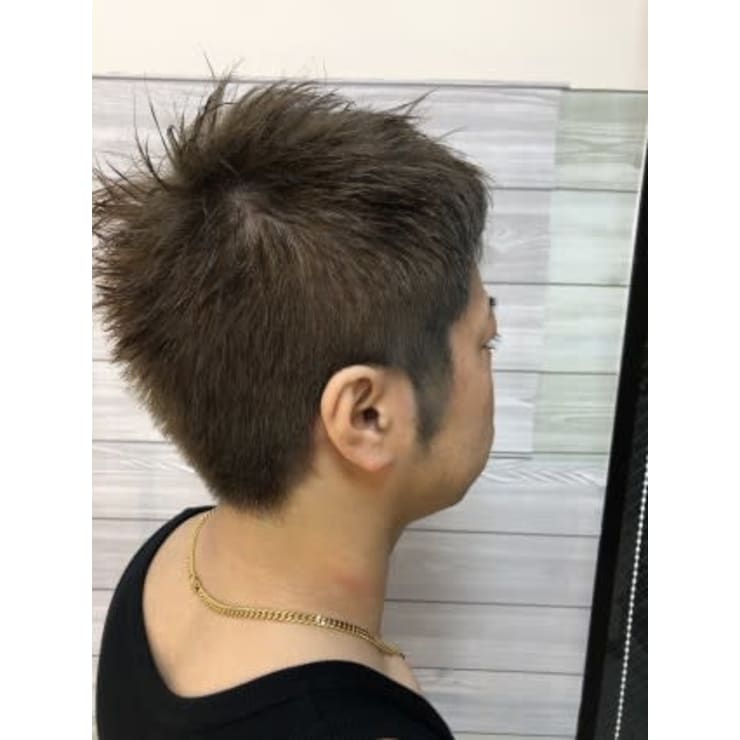 夏サマー メンズショートカット Crea渋沢 クレアシブサワ のヘアスタイル 美容院 美容室を予約するなら楽天ビューティ