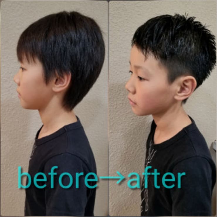 キッズ ベリーショート Another Sky アナザースカイ のヘアスタイル 美容院 美容室を予約するなら楽天ビューティ