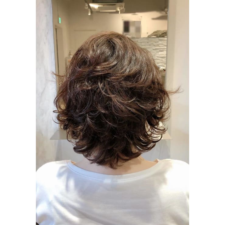 強いクセ毛で悩む人に リッジを活かすパーマ風スタイル Hair Make Opsis オプシス のヘアスタイル 美容院 美容室を予約するなら楽天ビューティ