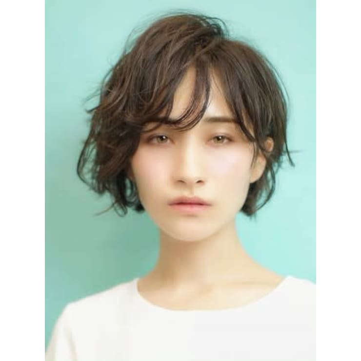 ルーズパーマ 癖で作りあげる ノーパートショートレイヤーボブ Bekku Hair Salon 広尾店 ベックヘアサロン ヒロオテン のヘアスタイル 美容院 美容室を予約するなら楽天ビューティ