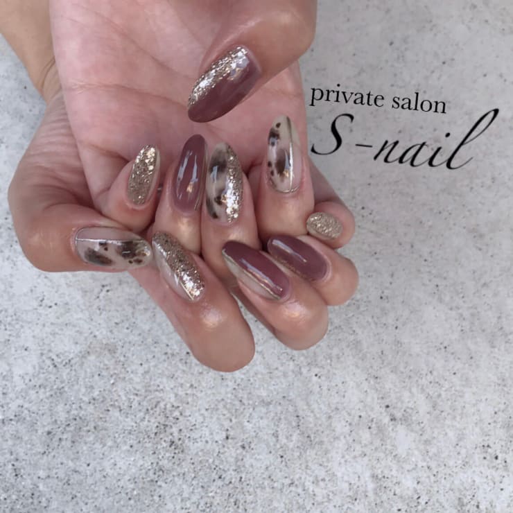レオパードネイル 深爪矯正ネイルケア プライベートサロン S Nail 天王寺 フカヅメキョウセイネイルケア プライベートサロン エスネイル テンノウジ のネイルデザイン ネイル まつげサロンを予約するなら楽天ビューティ