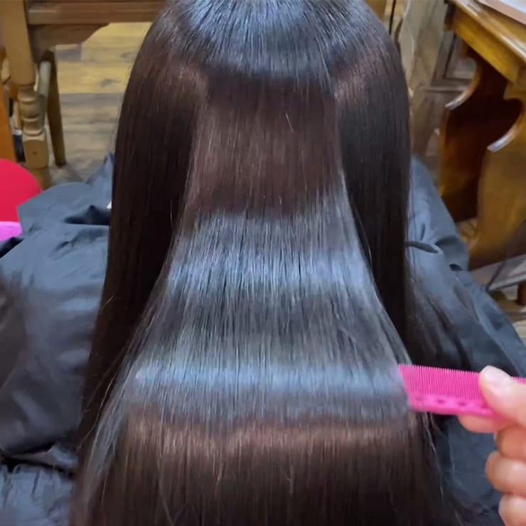 暗くなる白髪染はもうイヤ でも白髪も染めたいという方へ 白髪染と同時にしちゃう大人バレイヤージュ Coco Ange ココ アンジュ のこだわり特集 美容院 美容室を予約するなら楽天ビューティ