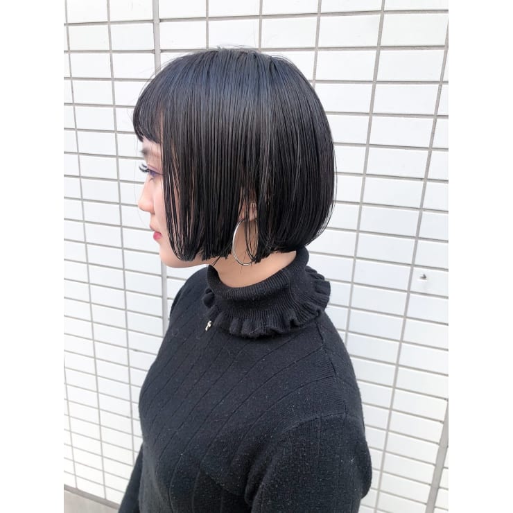 おしゃれボブ マチルダボブ ナチュラルハイライト First Sendai ファースト センダイ のヘアスタイル 美容院 美容室を予約するなら楽天ビューティ