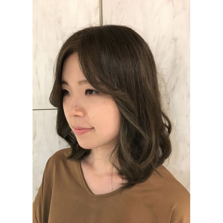 ツヤ感もしっかり！ 深みアッシュブラウン | Hair&Make OPSIS(オプシス