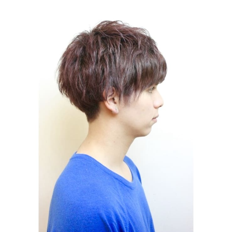 メンズ耳だしショート Renjishi Renjishi Kichijoji レンジシ のヘアスタイル 美容院 美容室を予約するなら楽天ビューティ