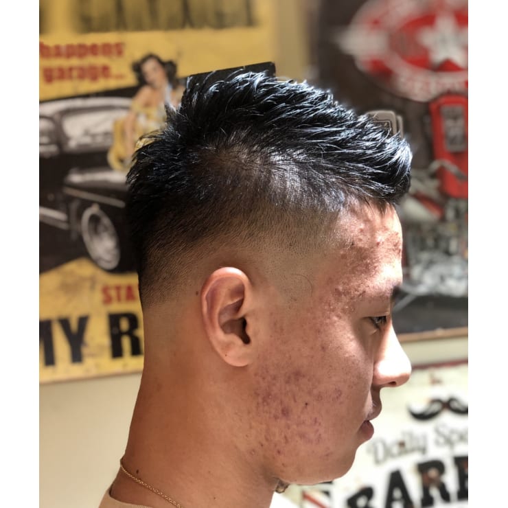 スキンフェードカット ヒロ銀座 理容室 メンズ ヒロ銀座ヘアーサロン東京日本橋京橋八重洲店 ヒロギンザ トウキョウニホンバシキョウバシヤエステン のヘアスタイル 美容院 美容室を予約するなら楽天ビューティ