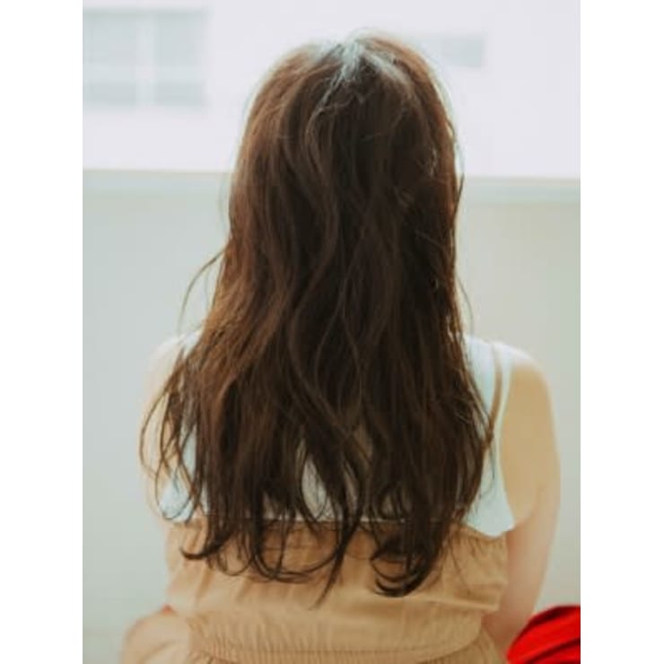 ショートバングロングウェーブ Hair Works Bona ウニクス店 ヘーワークスボナ のヘアスタイル 美容院 美容室を予約するなら楽天ビューティ