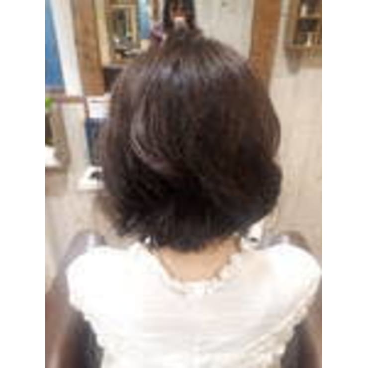 ボブ パーマ ゆるふわ楽ちんスタイル Elfroole エルフルール のヘアスタイル 美容院 美容室を予約するなら楽天ビューティ