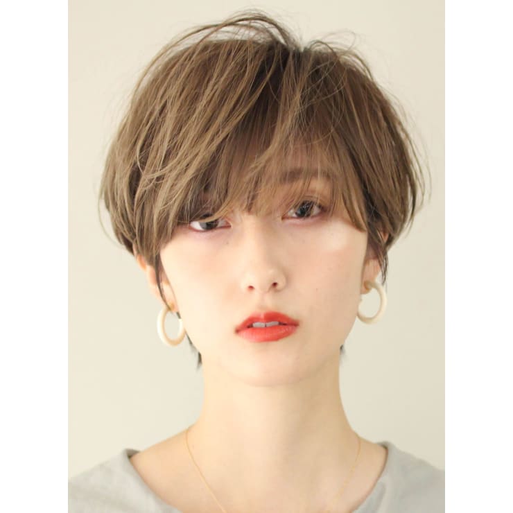 面長の方におすすめのひし形ショートヘア Circus By Beautrium 青山 サーカスバイビュートリアム アオヤマ のヘアスタイル 美容院 美容室を予約するなら楽天ビューティ