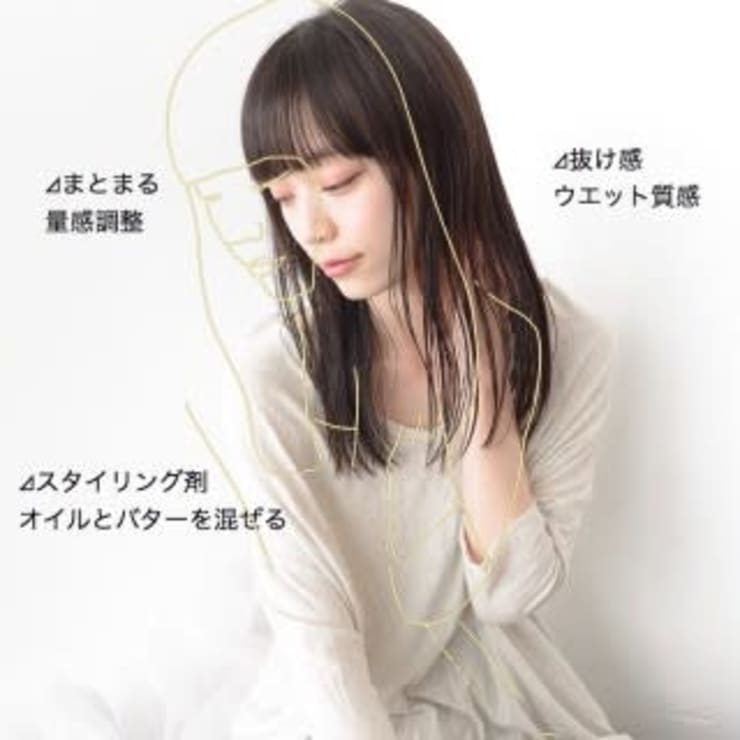 重く見えないストレートヘア Vicca 南青山店 ヴィッカミナミアオヤマテン のヘアスタイル 美容院 美容室を予約するなら楽天ビューティ