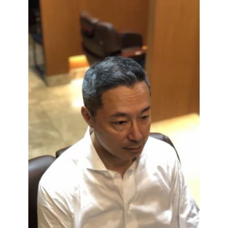 銀座50代メンズビジネスマンカットコース ヘアーモードキクチ 銀座店 ヘアーモードキクチ のヘアスタイル 美容院 美容室を予約するなら楽天ビューティ