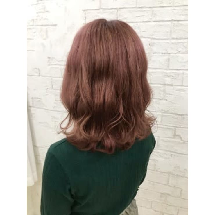ダブルカラーピンクブラウンコーラルカラー代4041 Prize 池袋西口店 プライズ のヘアスタイル 美容院 美容室を予約するなら楽天ビューティ