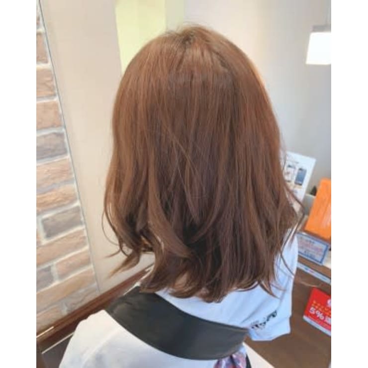 アプリコットオレンジカラー Regalo レガロ のヘアスタイル 美容院 美容室を予約するなら楽天ビューティ