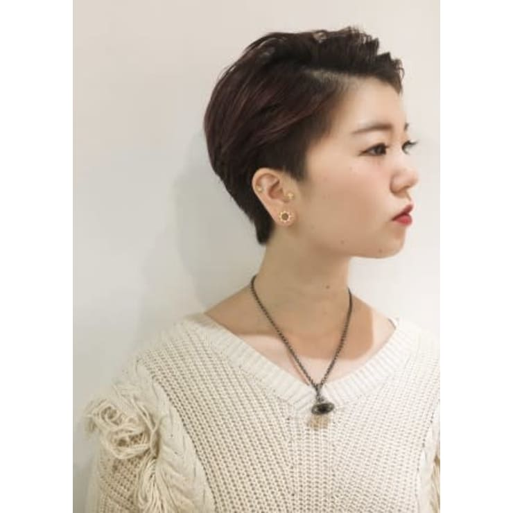 Miik マニッシュベリーショート Miik ミーク のヘアスタイル 美容院 美容室を予約するなら楽天ビューティ