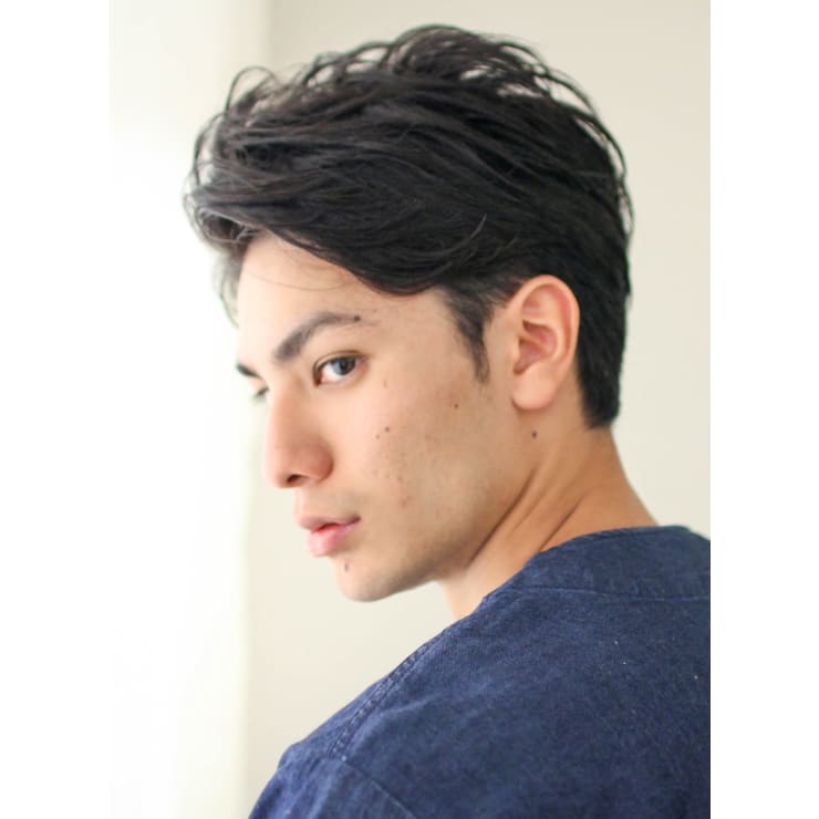 ソフトツーブロック アップバング ビジネス 好感度 Circus By Beautrium 青山 サーカスバイビュートリアム アオヤマ のヘアスタイル 美容院 美容室を予約するなら楽天ビューティ